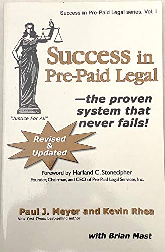 Imagen de archivo de Success in Pre-Paid Legal a la venta por SecondSale