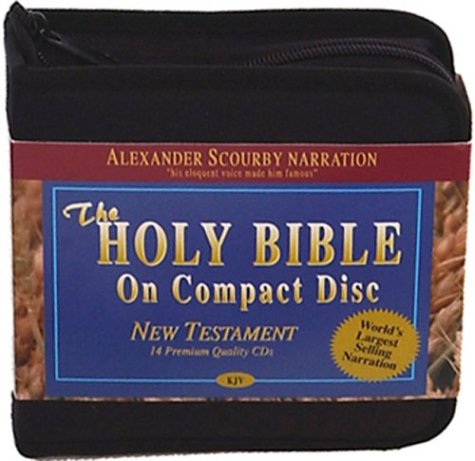 Stock image for Alexander Scourby - King James Version - New Testament - Audio Bible on CD Audio book for sale by Ergodebooks