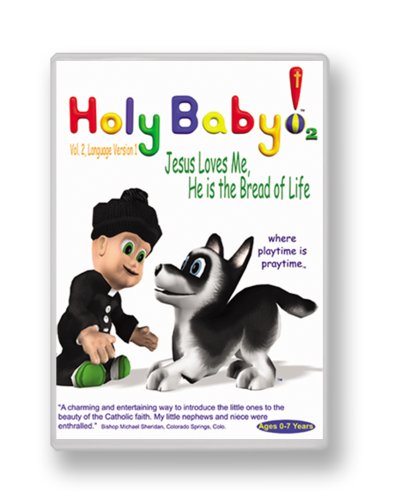 Beispielbild fr Holy Baby Volume 2-DVD Jesus Loves Me-Holy Spirit-Alleluia-This Little Light of Mine-Joyful-Faith of Our Fathers-Jesus is the Bread of Life-Sign of the Cross-Lord Have Mercy-Gloria-The Nicene Creed-Our Father Prayer-Sign of Peace-Hosanna-Lamb of God zum Verkauf von Goodwill