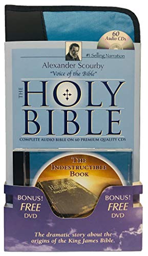 Beispielbild fr KJV Complete Scourby CD with Free Indest DVD-Holy King James Version Old and New Testament Audio Bible by Alexander Scourby Bible-KJV with Free $30 . Virgin Mary-St. John the Baptist-Jesus Birth [Au zum Verkauf von Lakeside Books