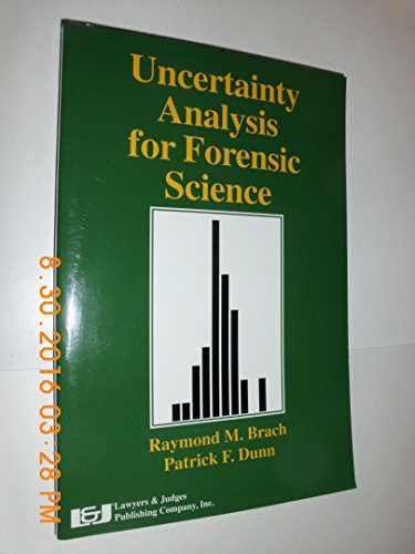 Beispielbild fr Uncertainty Analysis for Forensic Science zum Verkauf von austin books and more