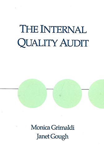The internal quality audit (9781930114197) by Gough, Janet