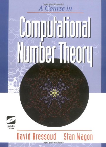 9781930190108: A Course in Computational Number Theory.: Includes CD-Rom (Textbooks in Mathematical Sciences)