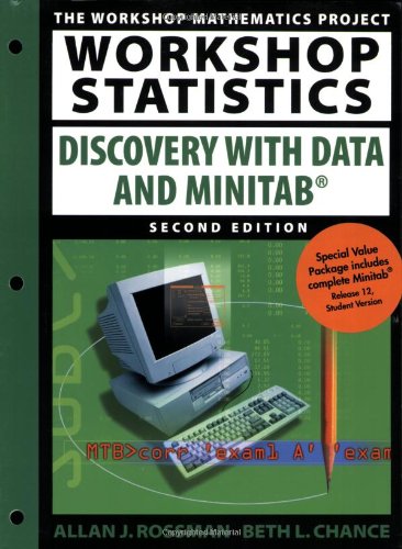 Beispielbild fr Workshop Statistics: Discovery with Data and Minitab (Textbooks in Mathematical Sciences) zum Verkauf von dsmbooks