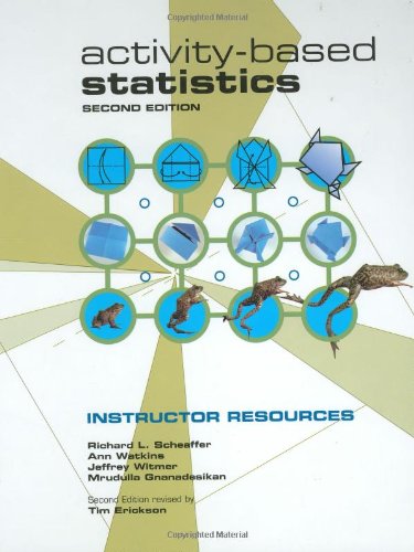 activity-based statistics (9781930190733) by Richard-l-scheaffer-anne-c-watkins-jeffrey-witmer-mrudulla-gnanadesikan; Ann Watkins; Jeffrey Witmer; Mrudulla Gnanadesikan