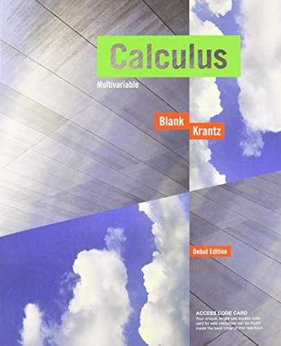 Calculus: Single Variable/ Multivariable (9781930190870) by Brian E. Blank