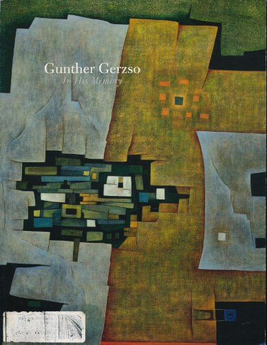 9781930191129: Gunther Gerzso: In his memory : [exhibition] October 12-November 11, 2000, Mary-Anne Martin/Fine Art
