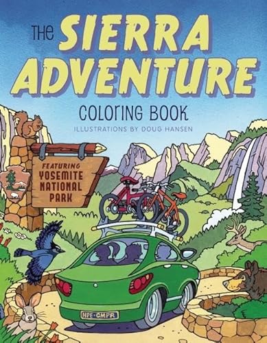 Imagen de archivo de The Sierra Adventure Coloring Book a la venta por ThriftBooks-Dallas