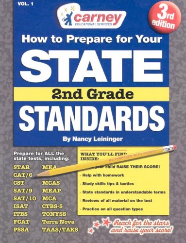 Beispielbild fr How to Prepare for the State Standard Volume 1 : 2nd Grade zum Verkauf von Better World Books