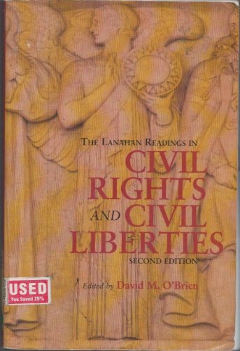 Stock image for The Lanahan Readings in Civil Rights and Civil Liberties for sale by Ergodebooks