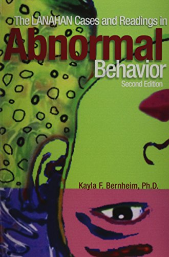 Imagen de archivo de The Lanahan Cases and Readings in Abnormal Behavior a la venta por Better World Books