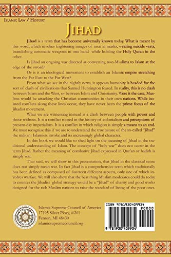 9781930409934: Jihad: Principles of Leadership in War and Peace