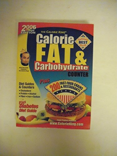 Imagen de archivo de Calorie, Fat & Carbohydrate Counter (The Calorie King) a la venta por Orion Tech