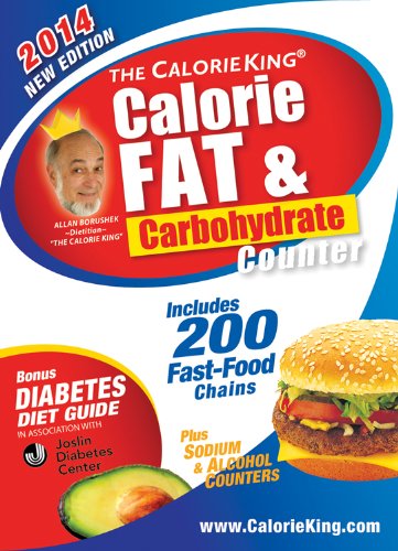 9781930448582: The Calorieking Calorie, Fat & Carbohydrate Counter 2014: Pocket-Size Edition