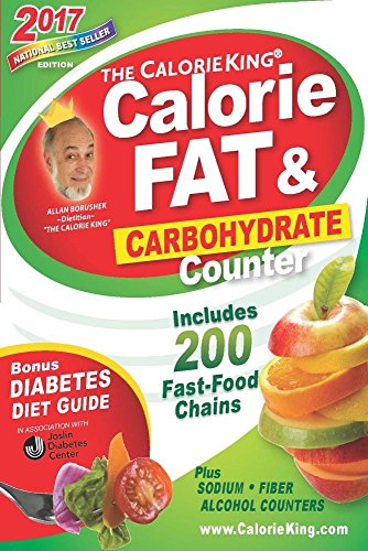 Beispielbild fr The Calorieking Calorie, Fat and Carbohydrate Counter 2017 zum Verkauf von Better World Books