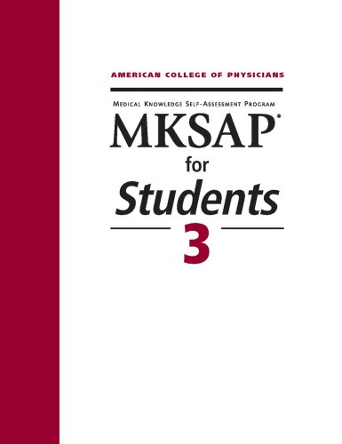 9781930513624: MKSAP for Students 3: Medical Knowledge Self-Assessment Program