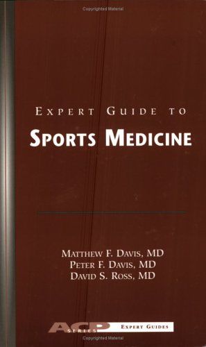 Stock image for Expert Guide to Sports Medicine for sale by Better World Books