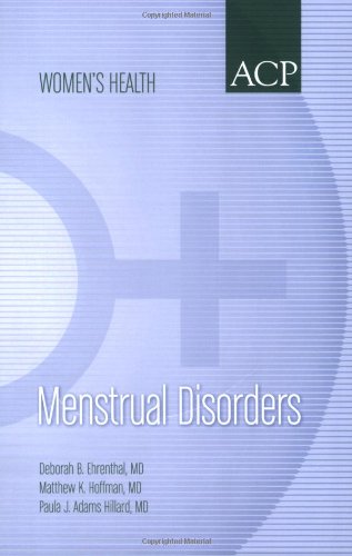 Beispielbild fr Menstrual Disorders zum Verkauf von Better World Books Ltd