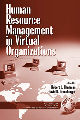 Beispielbild fr Human Resource Management in Virtual Organizations (Research in Human Resource Management) zum Verkauf von HPB-Red