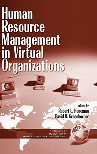 Beispielbild fr Human Resouce Management in Virtual Organizations (Hc) (Research in Human Resource Management) zum Verkauf von Lucky's Textbooks