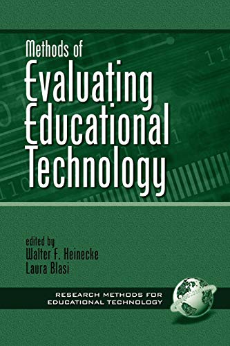 Imagen de archivo de Methods of Evaluating Educational Technology a la venta por P.C. Schmidt, Bookseller