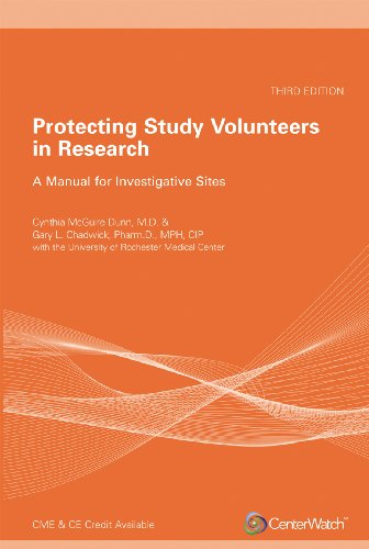9781930624443: Protecting Study Volunteers in Research: A Manual for Investigative Sites