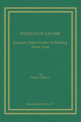 Stock image for Profiles of a Rabbi: Synoptic Opportunities in Reading about Jesus for sale by Chiron Media