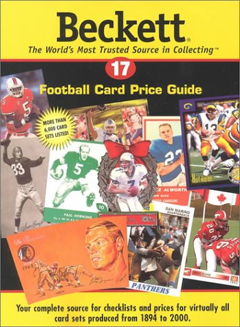 Beispielbild fr Beckett Football Card Price Guide zum Verkauf von ThriftBooks-Atlanta