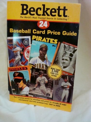 Stock image for Beckett Baseball Card Price Guide (Beckett Baseball Card Price Guide, 24) for sale by Front Cover Books