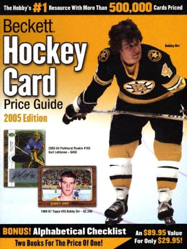 Beispielbild fr Beckett Hockey Card Price Guide And Alphabetical Checklist 2005 Edition zum Verkauf von Ergodebooks