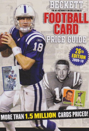 Beispielbild fr Beckett Football Card Price Guide 2009-10 zum Verkauf von Irish Booksellers