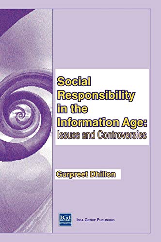 Beispielbild fr Social Responsibility in the Information Age: Issues and Controversies zum Verkauf von Phatpocket Limited