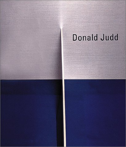 Imagen de archivo de Donald Judd: Late Work a la venta por Books From California