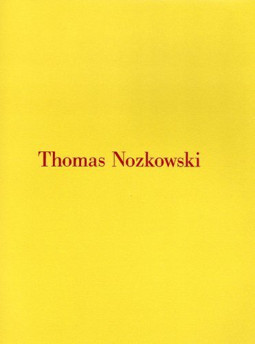 Thomas Nozkowski: Recent Work 2008