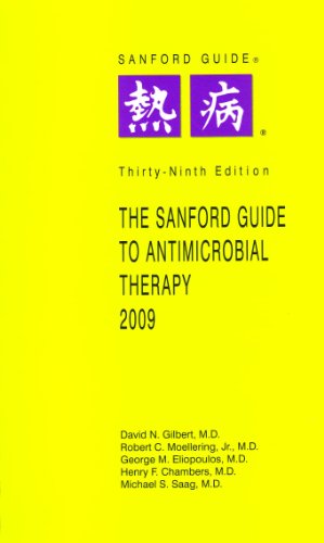 Imagen de archivo de The Sanford Guide to Antimicrobial Therapy, 2009 a la venta por Books Puddle