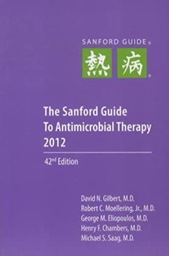 Stock image for The Sanford Guide to Antimicrobial Therapy for sale by Better World Books: West