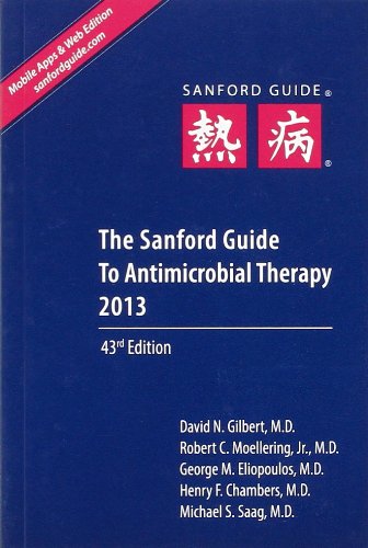Beispielbild fr The Sanford Guide to Antimicrobial Therapy 2013 zum Verkauf von SecondSale