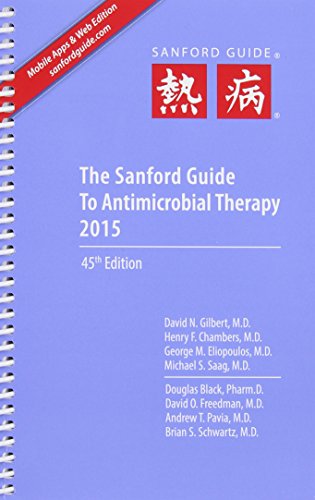 9781930808850: Sanford Guide to Antimicrobial Therapy 2015 (Spiral Edition) (Guide to Antimicrobial Therapy (Sanford))