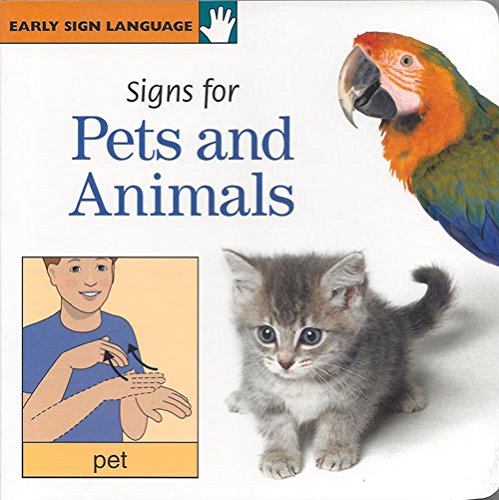 9781930820104: Signs for Pets and Animals (Early Sign Language)