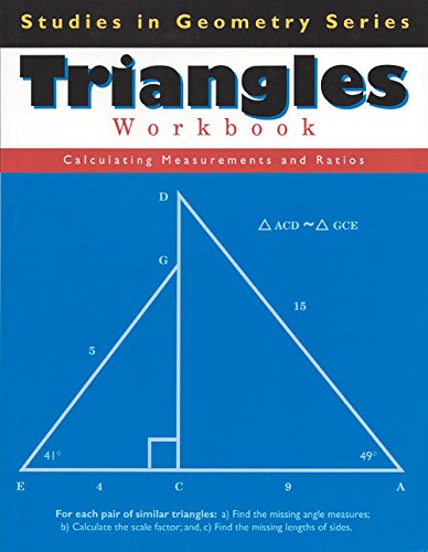 Imagen de archivo de Triangles : Calculating Measurments and Rations a la venta por Better World Books