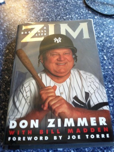 Beispielbild fr Zim : A Baseball Life zum Verkauf von Better World Books