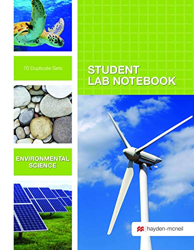 Environmental Science Student Lab Notebook: 70 Carbonless Duplicate Sets (9781930882409) by Hayden-McNeil