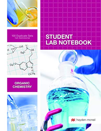 Stock image for Organic Chemistry Student Lab Notebook: 100 Carbonless Duplicate Sets. Top sheet perforated for sale by Hafa Adai Books