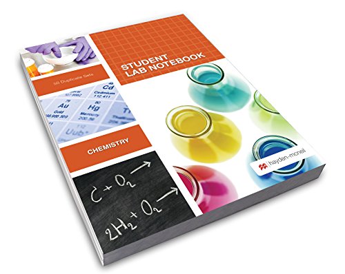 Stock image for Student Lab Notebook: 50 Top Bound Carbonless Duplicate Sets(cover may vary) for sale by HPB-Red