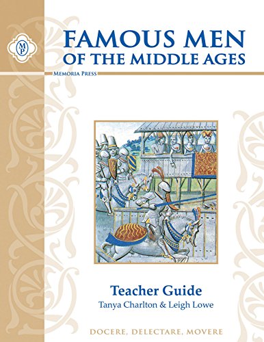 Stock image for Famous Men of the Middle Ages, Teacher Guide for sale by HPB-Red