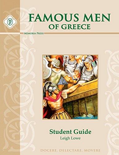 Stock image for Famous Men of Greece Student Guide for sale by GreatBookPrices