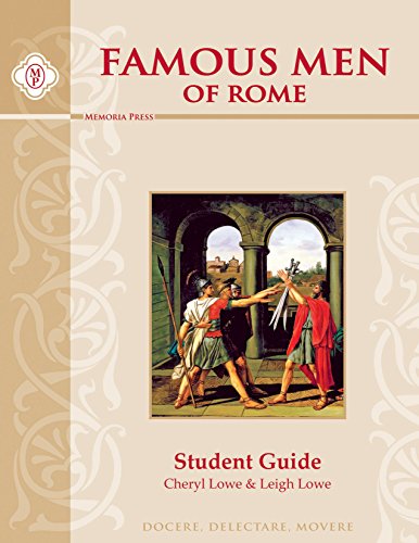 Stock image for Famous Men of Rome, Student Guide for sale by Front Cover Books