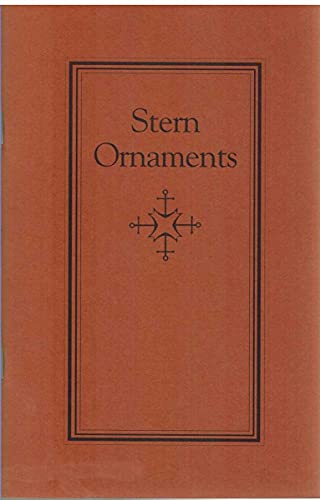 9781931002288: Stern Ornaments