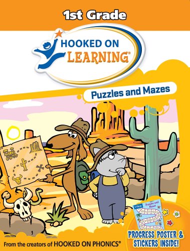 Stock image for Puzzles and Mazes: 1st Grade (Hooked on Learning) for sale by HPB-Ruby