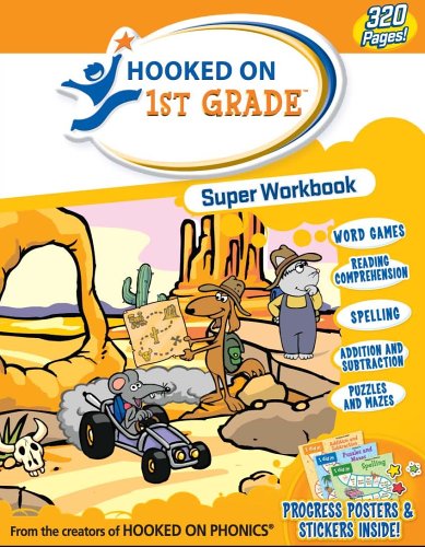 Imagen de archivo de Hooked on 1st Grade Super Workbook a la venta por Allied Book Company Inc.